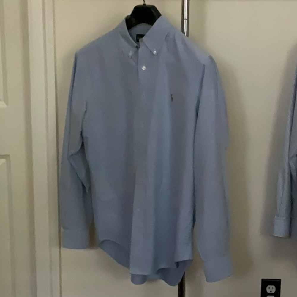 Ralph Lauren Polo Men's Blue Oxford Button-Down Shirt